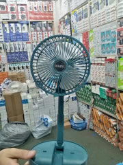 Rechargeable - Portable Telescopic Folding Fan