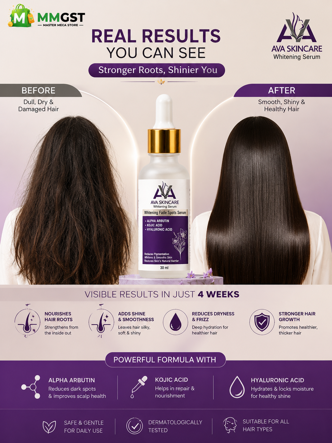 AVA Skin Care Whitening Fade Spots Serum