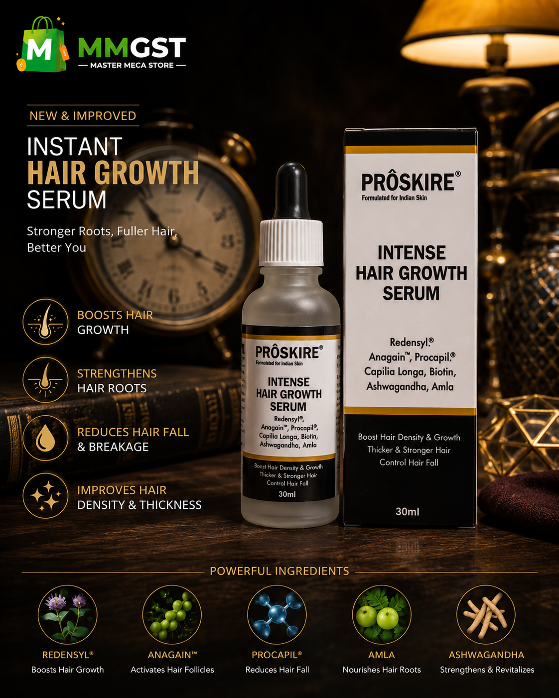 Proskire Intense Hair Growth Serum